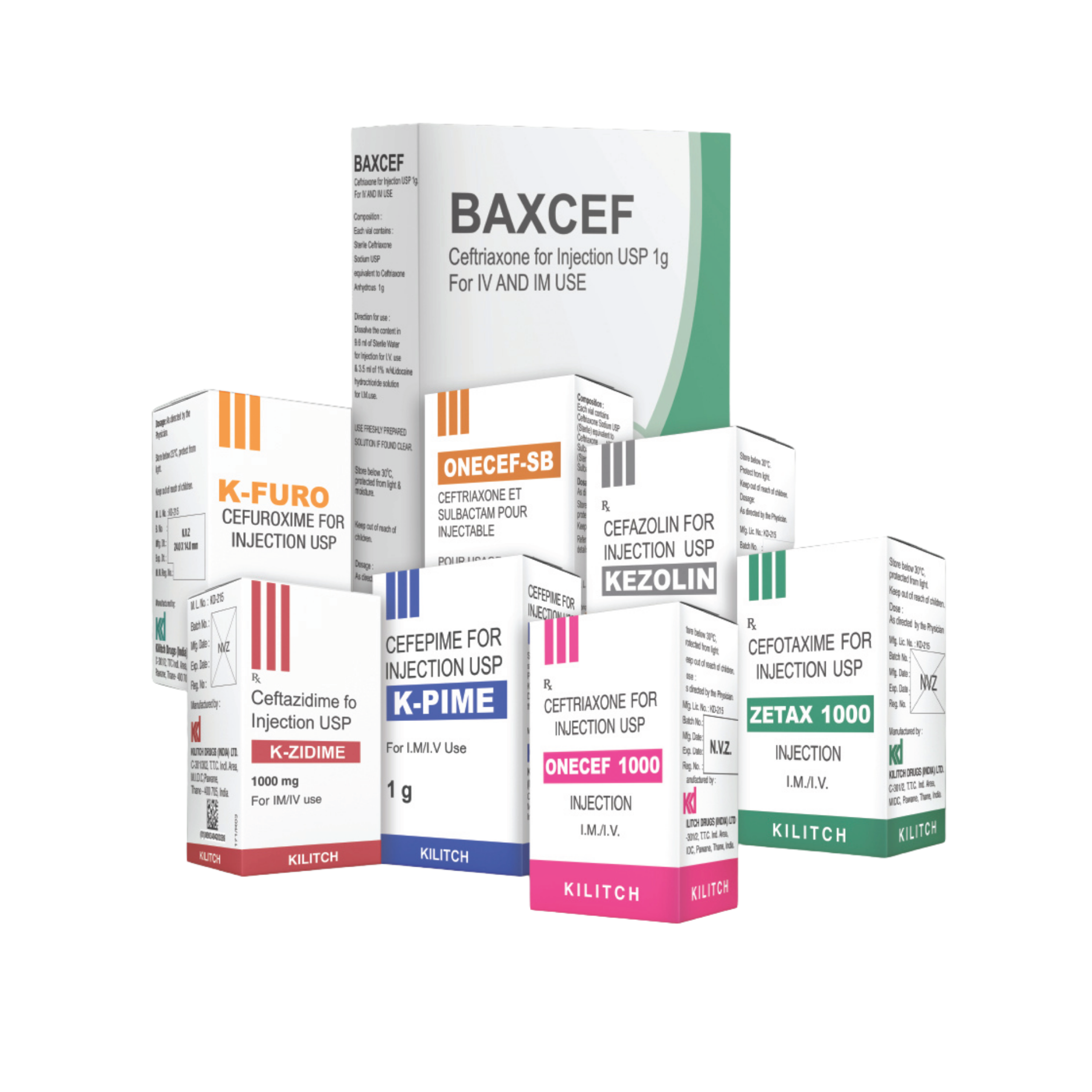 CEPHALOSPORINS RANGE